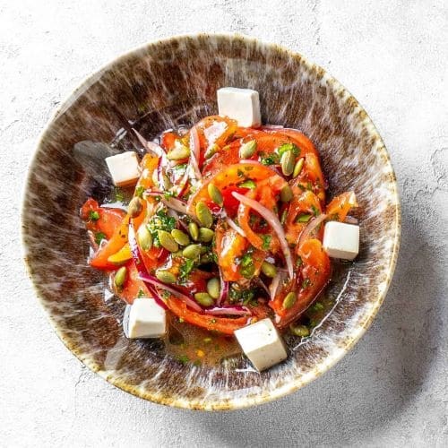 Салат из помидоров 10021