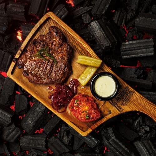 Cтейк из свиной шеи 10048